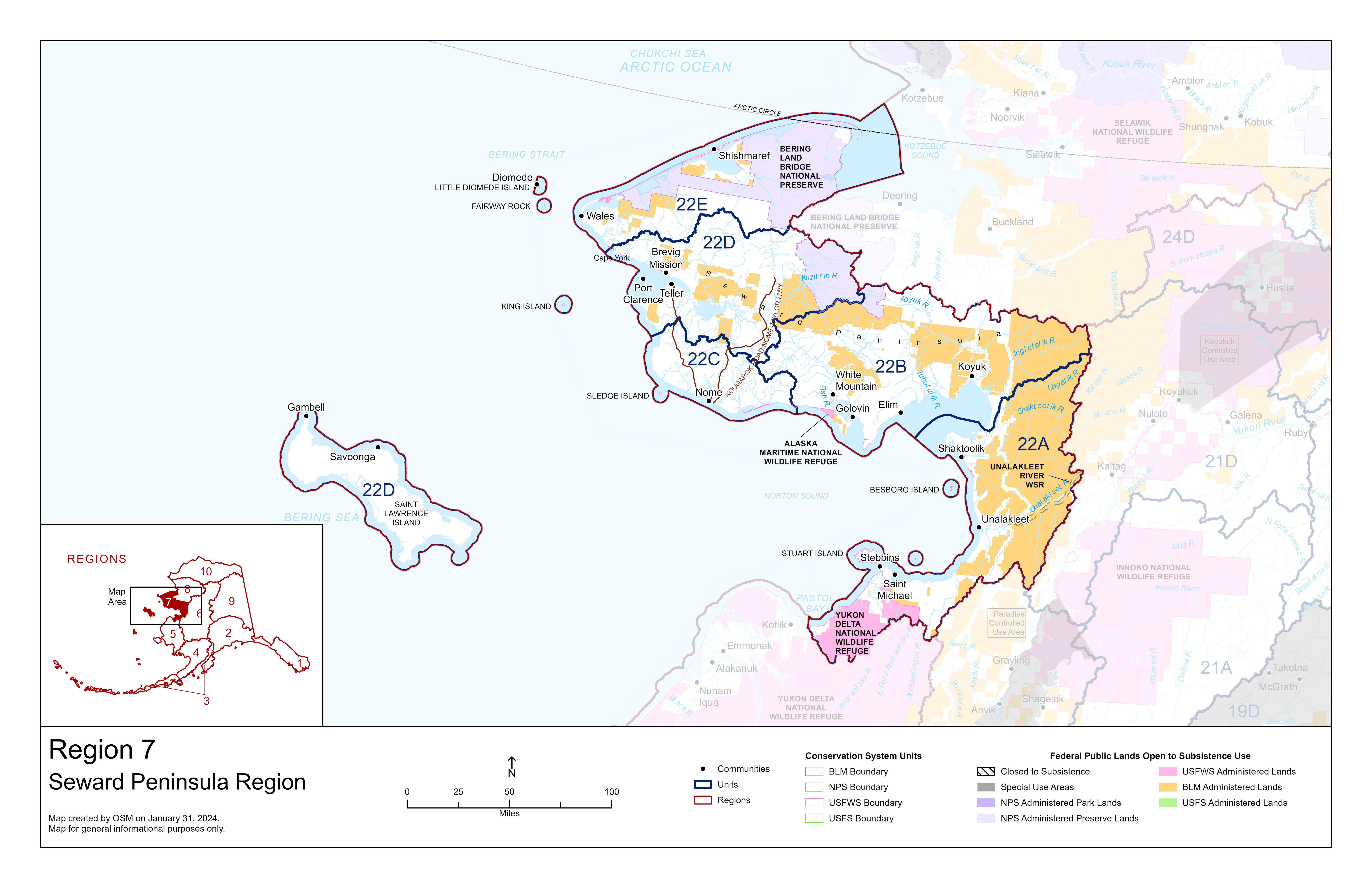 SPRAC Regional Map