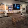 Section of the "People, Land & Water" exhibition at the Interior Museum 