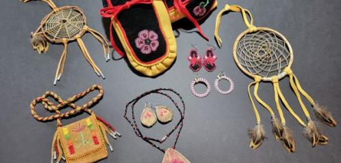 Various traditional artwork