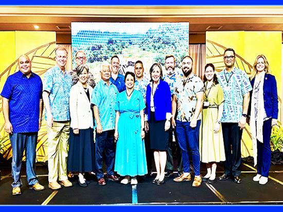 Group photo Gov Guam, Gov CNMI with US federal partners