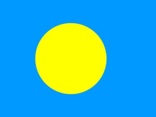 Republic of Palau flag