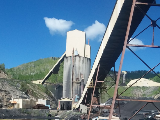 Coal mining operation