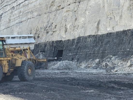Photo of coal mine