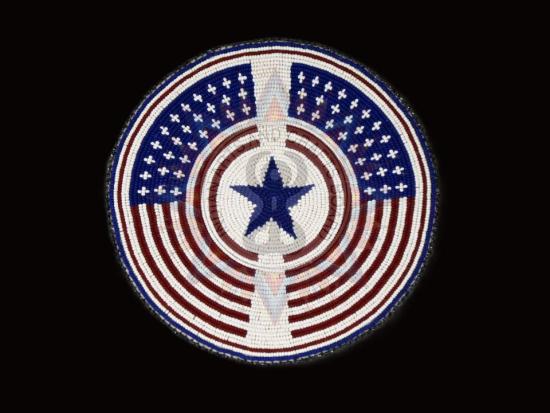 Beaded Medallion, R Drywater