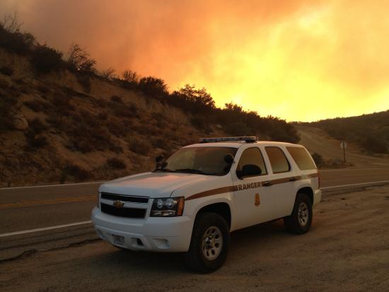 Photo of BLM law enforcement vehicle