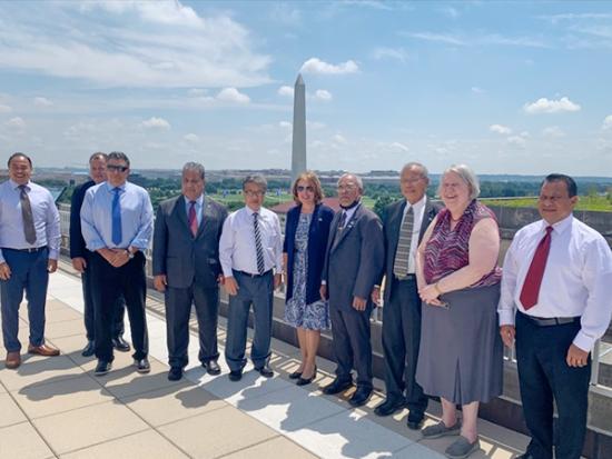 Representatives From The Federated States Of Micronesia (FSM) And The United States Of America photo