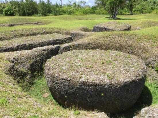 As Nieves Latte Stone Quarry, Rota, Commonwealth of the Northern Mariana Islands (NPS courtesy photo)