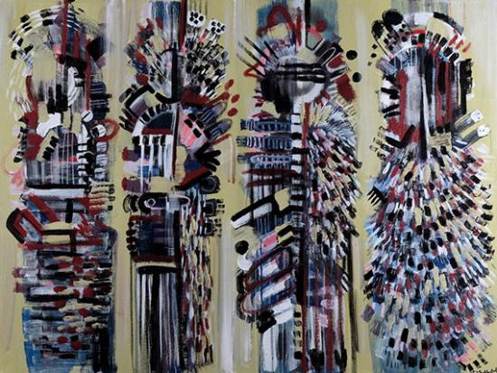 “Dancers” © Renelle White Buffalo