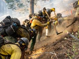 Dixie Fire Ruby Mountain Hotshot 