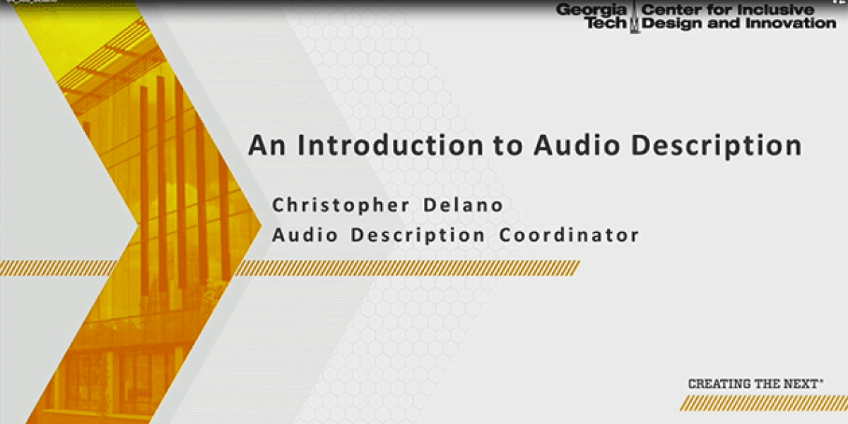 Effectively audio Describing Video Content | U.S. Department of the ...