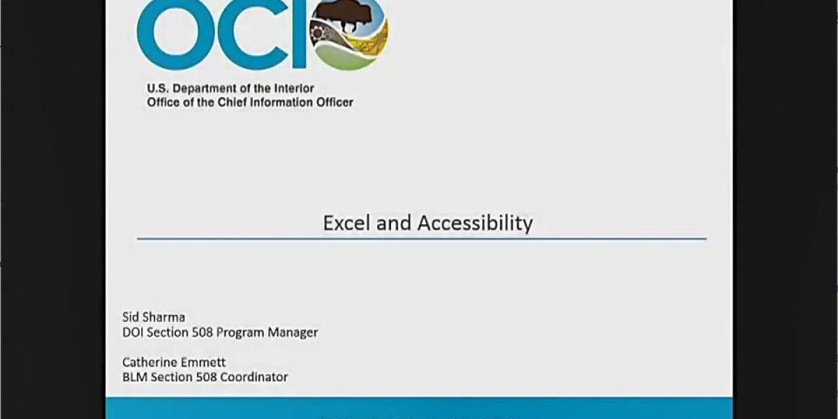 Creating Section 508 Compliant Excel Spreadsheets | U.S. Department of ...